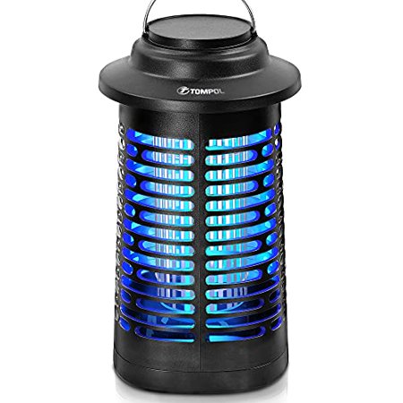 TOMPOL Bug Zapper for Indoor and Outdoor  4200V Electric Mosquito Zapper  High Powered Pest Control Waterproof  Insect Killer for Home  Kitchen  Backyard  Camping