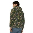 thumbnail image 4 of Vsdgher Camouflage Skulls Mens Hoodies Zip Hoodie, Hoodies for Men, Zip-up Hooded Sweatshirt-Medium, 4 of 5
