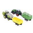 thumbnail image 4 of Kids Farm Tractor Toy Set Pull Back Realistic Scale Flexible Joints Toddlers Tractor Vehicle Playset, 4 of 5