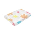 thumbnail image 6 of ZICANCN Anti-Pilling Flannel Bed Throw Blankets Autumn Maple Leaf Pattern , Couch Ultra Soft Micro Fleece Sofa Bed Camping Travel Blanket for Adults 80"x60", 6 of 8