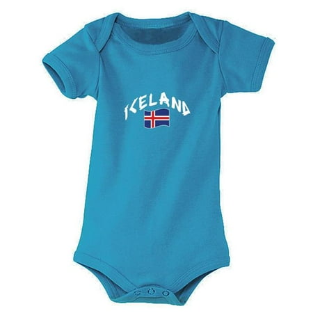 

Supportershop ICBBBL-18 Iceland Blue Baby Bodysuit 18-23 Months