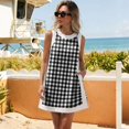 thumbnail image 5 of Stralyhd Women's Two Piece Lounge Set 2026 Summer Loose Set Loose Casual Shorts Outfits Vacation Matching Set with Pockets Black S, 5 of 6