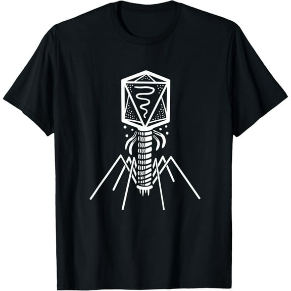 t-shirt Biology Microbiology Genetic Engineering Bacteriophages T-Shirt mens t shirt，black，women，funny，misfits，men，journey