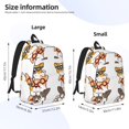 thumbnail image 3 of Yiaed Corgi Dog2 Print Backpack, Premium Laptop Backpack, Travel Backpack for Women, Lightweight Backpacks, Comfortable Back Pack-Medium, 3 of 5