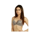 thumbnail image 2 of LAVRA Women's 6 Pack of Full Cup Push Up Bras Floral Lace Plain Design, 2 of 4