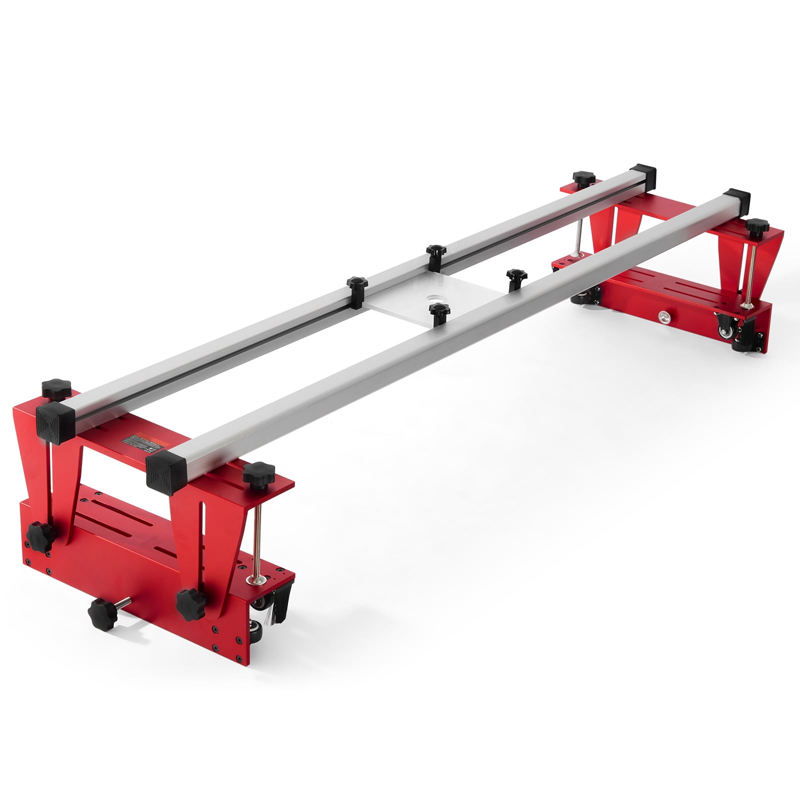 KFFKFF Router Sled, 60-inch, Movable and Modifiable Slab Smoothing Jig DIY Carpentry Router Sled for Leveling Timber Slabs Home DIY
