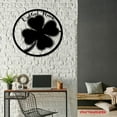 thumbnail image 4 of Craftnamesign Four Leaf Clover Metal Sign Led Light, St Patricks Day Sign, Shamrock Lucky Irish, 4 of 5