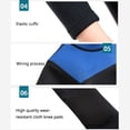 thumbnail image 2 of Traje De Surf Traje de neopreno de surf de una pieza con protección solar de neopreno de 2 mm para niñas y niños (azul 10#), 2 of 8