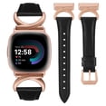 thumbnail image 1 of Correa de reloj Minyee Leather compatible con Fitbit Versa 4/3/Sense, 1 of 6