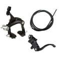 thumbnail image 2 of Front / Rear Fixie Bike Brake Kit-Cruiser Brake Set Bike Caliper Brake Kit Side Pull Brake Set For Fixed Gear Bike Road Bike, 2 of 12