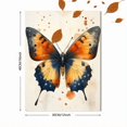 thumbnail image 3 of Qisvanset 12x16 Inch Boho Butterfly Canvas Wall Art, Watercolor Floral Art Girl Kids Bedroom Nursery Decor, 3 of 8