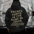 thumbnail image 4 of Christian Jesus Saves Hoodies for Men Inspirational Religious Faith Sweatshirts Vintage Bible Verse Graphic Pullovers, 4 of 6