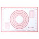 thumbnail image 1 of Tapete Silicona Grado Alimenticio Tapete para Amasar Tapete para Hornear Antideslizante Tapete para Enrollar Y Tapete para Masa Tapete Silicona para Tabla Cortar Antiadherente (rojo 40 * 60 Cm), 1 of 9