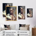 thumbnail image 4 of Designart Fashion Muscular Man With Sun Glasses VII Canvas Wall Art, 4 of 5