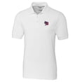 thumbnail image 2 of Men's Cutter & Buck White Buffalo Bisons Big & Tall DryTec Advantage Tri-Blend Pique Polo, 2 of 3