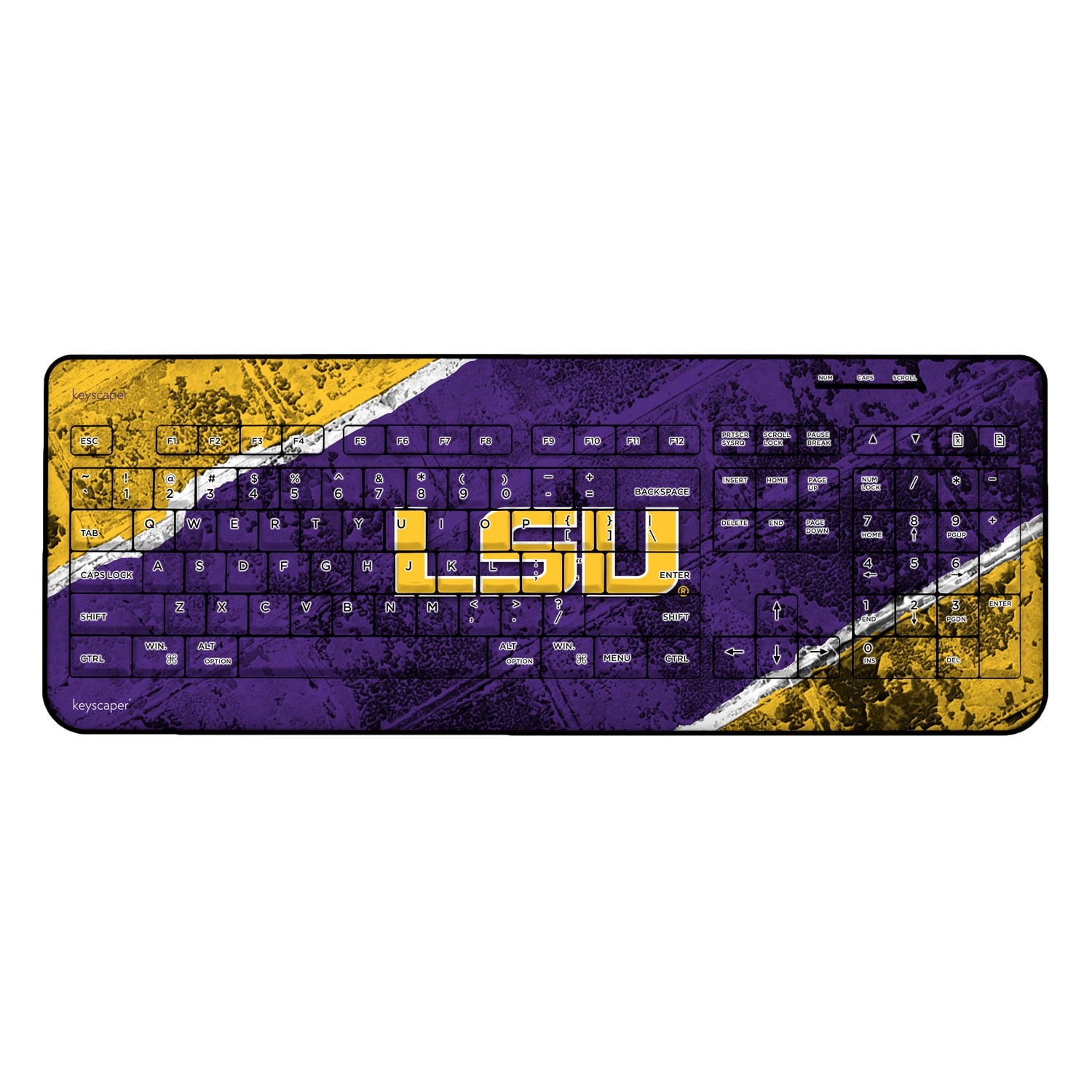 Oklahoma State University Wireless USB Keyboard NCAA