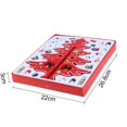 thumbnail image 2 of Mini Tabletop Christmas Tree Wooden 12In Christmas Tree Desktop Decoration Xmas Tree with 30 Ornaments Holiday Party Christmas Decoration Set(RL), 2 of 5