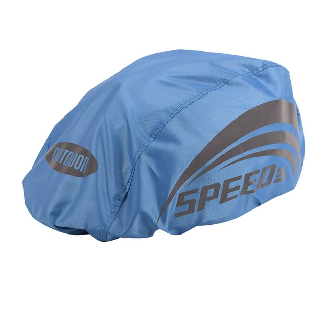Bike Helmet Cover High Visibility Waterproof Cycling Helmet Rain Cover with Reflective Strip Dustproof Breathable Mountain Road Bicycle Helmet Snow Cover Ride Gear