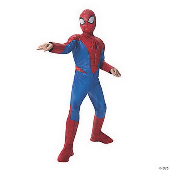 Jazwares, Inc. Marvel Spider-Man Qualux Child Costume | Medium Unisex