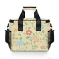 thumbnail image 7 of FORMRS Insulated Cooler Bag 24 Cans Capacity Soft Leakproof Lunch Box with Side Pockets, Colorful Flower, 7 of 7