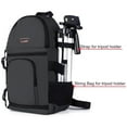 thumbnail image 3 of Mosiso Camera Sling Backpack Bag for DSLR/SLR/Mirrorless Cameras (Canon Nikon Sony Pentax) Waterproof Camera Video Backpack for Photographer, Space Gray, 3 of 6