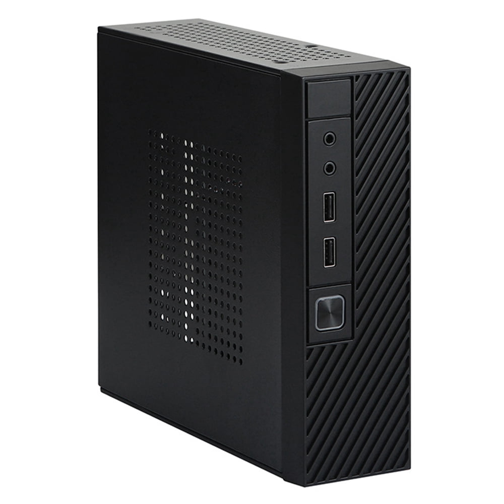 1 Set ITX Computer Case M06 Mini Desktop Case & 1 Pcs DC ATX PSU -BOX 12V 160W ATX Switch PSU 24Pin