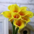 thumbnail image 5 of Mdesiwst 1Pc Artificial Calla Lily Flower Bridal Bouquet Wedding Home Decor, 5 of 8