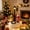 B, variant on Christmas Gifts - Light Up Christmas Village Sets Winter Snow Scene Desktop Figurine,Mini Village Resin Figurine Lamp,Christmas Village House Decor Sets,Home Decor,Festival Party Decoration(C)