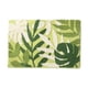 thumbnail image 2 of Alfombra de baño Leaf Plant - Esterilla absorbente antideslizante para puerta de entrada, dormitorio, moqueta moderna de poliéster, 16x24 pulgadas, 2 of 6
