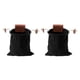 thumbnail image 2 of Wosthever Bolsa de forraje PU portátil Mini fruta baya seta recogida bolsa contenedor bolsillo al aire libre Camping senderismo Negro 2piezas, 2 of 6