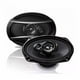 thumbnail image 1 of Bocinas Pioneer TS-A6976S 550 Watts 6x9 Pulgadas 4 Ohms 90 Watts RMS 3 Vías Pioneer TSA6976S, 1 of 13