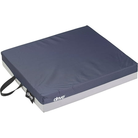 Drive Medical Gel "e" Skin Protection Wheelchair Seat Cushion, 18 x 18 x 3", Blue( Pack of 2 )