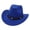 Blue, variant on Girls Hat Classic Western Cowboy Hat Hat Ethnic for Boys and Girls Size,3-8 Years