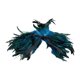 thumbnail image 5 of Bufanda de plumas góticas para el hombro, accesorio fotográfico cómodo, chal de plumas con amuleto Lago Azul, 5 of 9