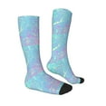 thumbnail image 3 of Balery Fantasy Gradient Fun Novelty Socks Men'S Women'S Crew Socks Funny Crazy Novelty Socks Quirky And Cool Socks, 3 of 9