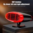 thumbnail image 3 of Calentador de coche eléctrico de 150W, ventilador de calefacción DC 12V, descongelador, desempañador, portátil, 3 of 5
