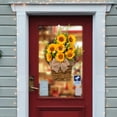 thumbnail image 6 of Artificial Sunflower Potted Plants, Spring Decor Yellow Fake Flower in Pots Decorations Natural Rattan Woven Hanging Basket with Sunflower for Home Bathroom Kitchen Rustic Table Centerpiece Decor, 6 of 6