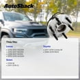 thumbnail image 3 of AutoShack Rear Wheel Hub Bearing Assemblies - Driver and Passenger Side for Toyota & Lexus, RAV4 2006-2018 NX300 2018-2021 NX200t 2015-2017, FWD L4 2.0L 2.4L 2.5L V6 3.5L - 5-Lug, With ABS, 3 of 5
