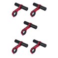 thumbnail image 2 of bedienty Mountain Bicycle Handlebar Extender Universal Handle Bar Speed Meter Holder Extension Bracket Adapter Outdoor Frame Red Carbon Fiber 5Set, 2 of 6