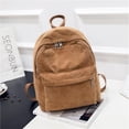 thumbnail image 3 of Guardurnaity de pana, contenedor, bolsa de transporte multiusos, mochilas para estudiantes de Color sólido, accesorio de ropa, contenedor Mochilas Caqui, 3 of 6