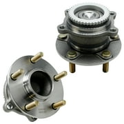 Detroit Axle - FWD Rear Wheel Hub & Bearings Replacement for Mitsubishi Endeavor Fits select: 2010-2011 MITSUBISHI ENDEAVOR LS, 2004 MITSUBISHI ENDEAVOR XLS