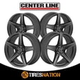 thumbnail image 3 of 20x9.5 Centerline 672SC Vector Satin Charcoal Wheel 5x4.5 (33mm), 3 of 5