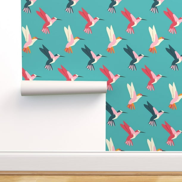 Peel & Stick Wallpaper 3ft x 2ft - Pollinator Garden Collection