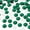 Green, variant on John Bead 500-Piece 10mm (SS45) | Crystal Acrylic Round Flat Back Rhinestones