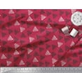 thumbnail image 2 of Soimoi Cotton Poplin Fabric Triangle Block Print Fabric by Yard 56 Inch Wide, 2 of 3