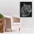 thumbnail image 6 of Epic Graffiti 'Variance' by Barbara Keith, Canvas Wall Art, 26"x34", 6 of 8