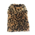 thumbnail image 1 of Greeniant Ropa para mascotas Mantener abrigado y cómodo Estampado de leopardo Ropa para mascotas Elegante Abrigo Traje para Navidad Fiesta Festival Type2 NO2 Greeniant PT000683-02, 1 of 6