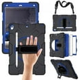 thumbnail image 4 of Case for iPad Air 3th Generation 2019  iPad 10.5 Case  iPad Case with Pencli Holder  Hand Strap & Shoulder Belt Shockproof Heavy Duty Rugged Case, 4 of 9