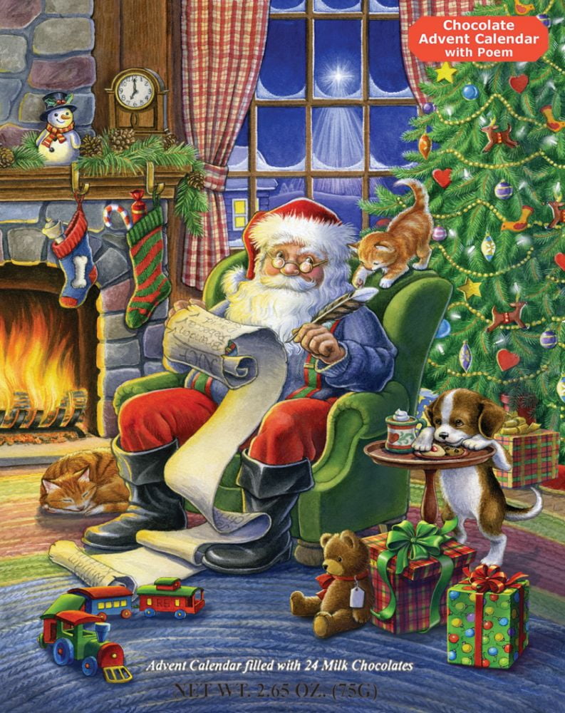 Naughty or Nice Chocolate Advent Calendar (Countdown to Christmas) -  Walmart.com