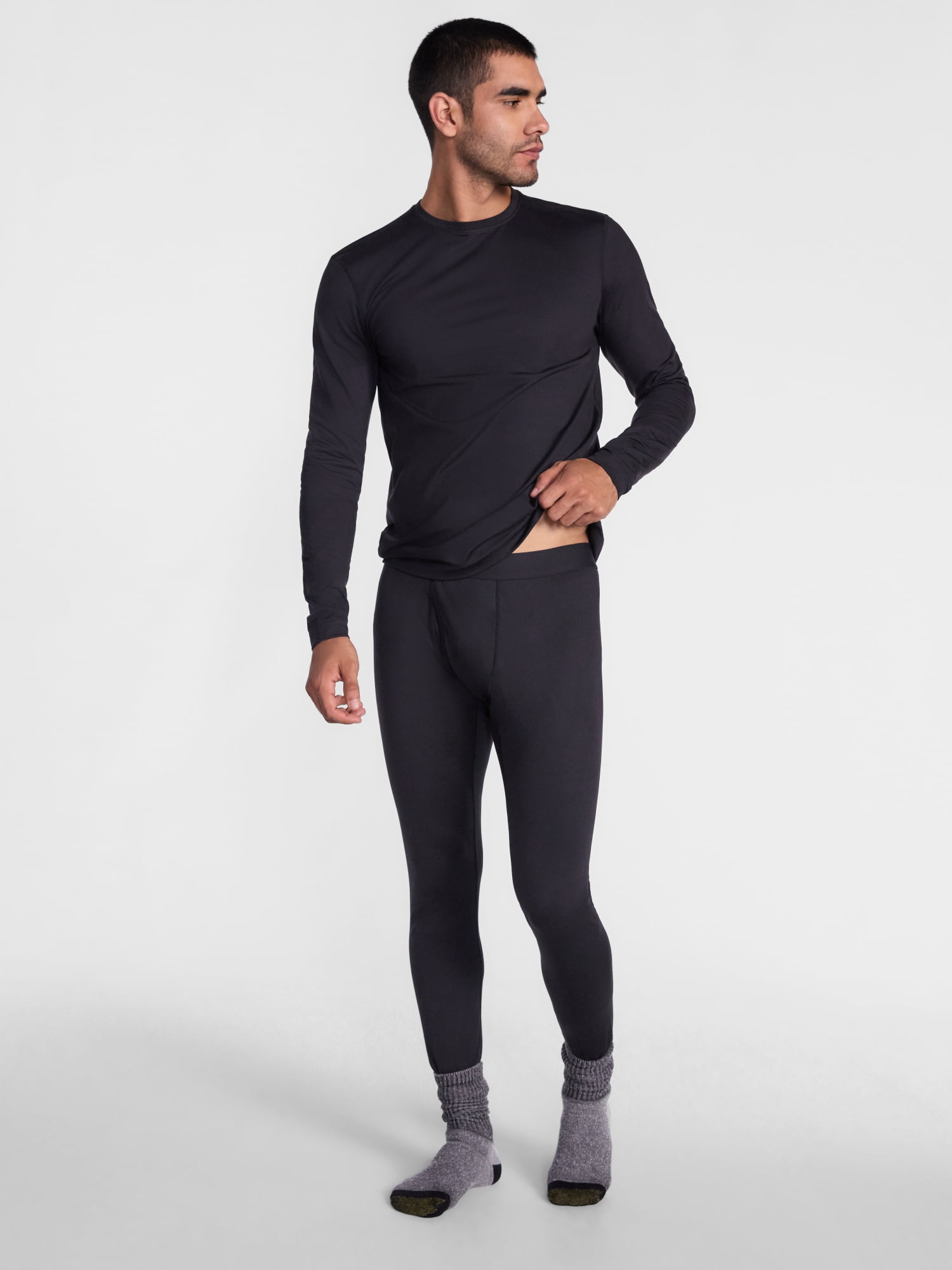 Ozark Trail Mens Midweight Thermal Underwear Bottom, Sizes S-3XL